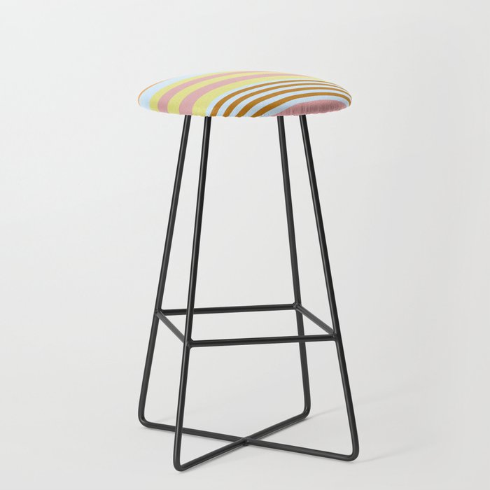 stripe pattern 03 Stool Gallery Image 1