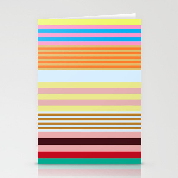 stripe pattern 03 Stationery Card Gallery Image 2