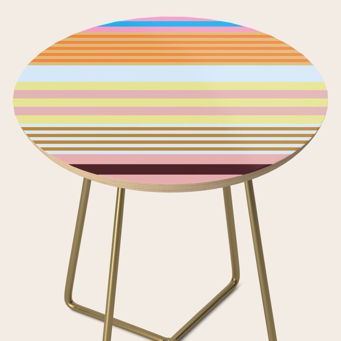 stripe pattern 03 Side Table Gallery Image 2