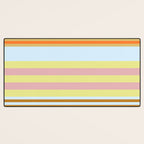 stripe pattern 03 Desk Mat Gallery Image 3