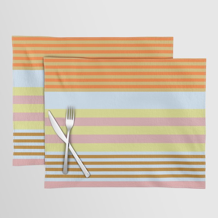 stripe pattern 03 Placemat Gallery Image 1