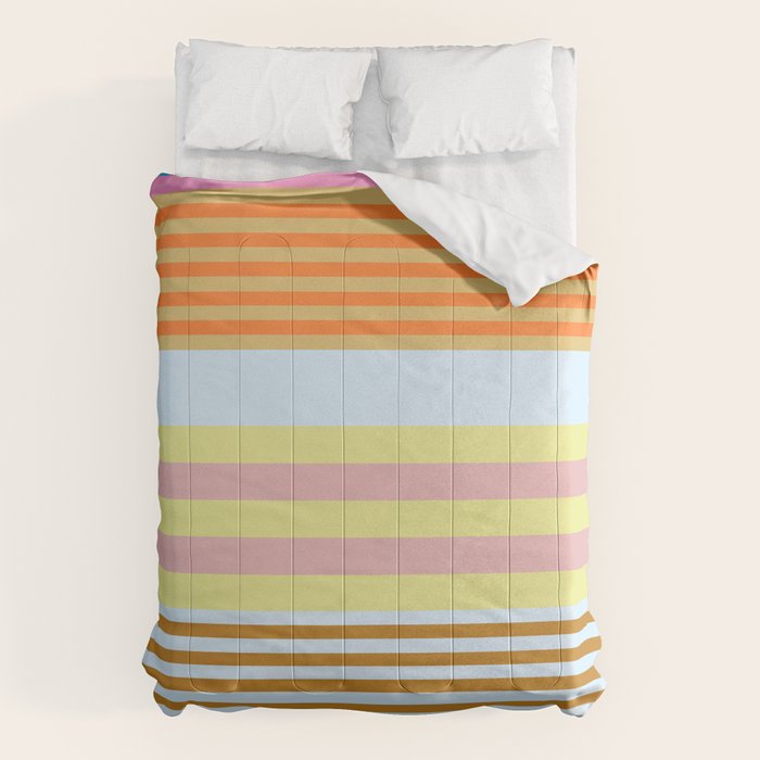 stripe pattern 03 Comforter Gallery Image 1