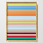 stripe pattern 03 Serving Tray Gallery Image 1