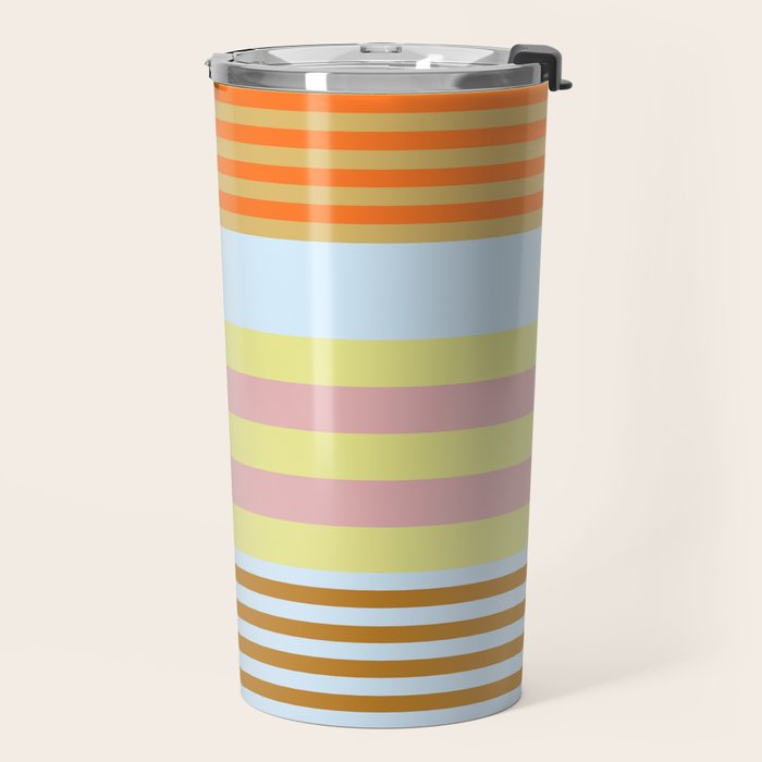 stripe pattern 03 Travel Mug Gallery Image 2