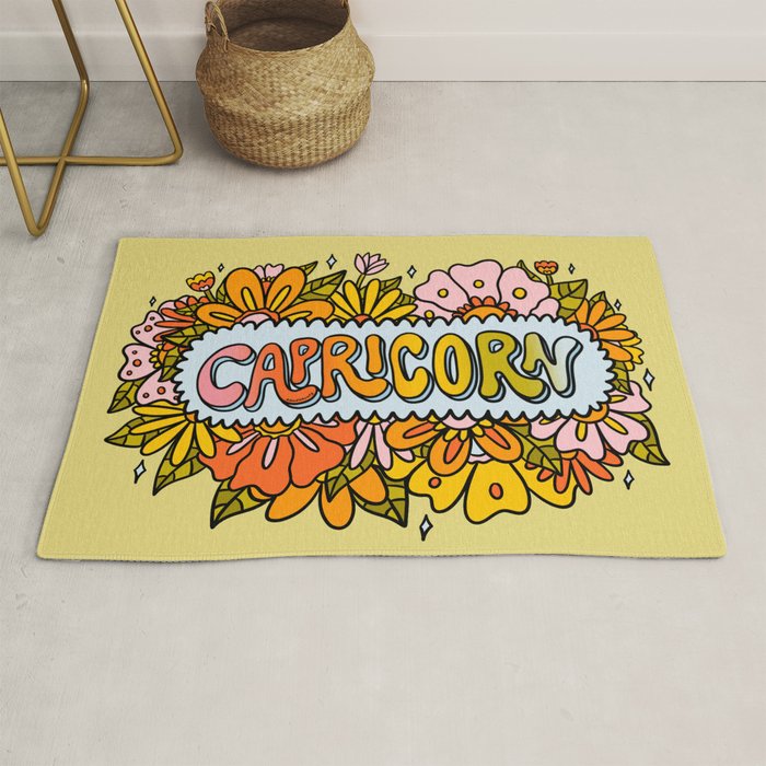 Capricorn Flowers Rug Gallery Image 1