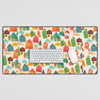 Looking at the same sun Desk Mat Gallery Image 1