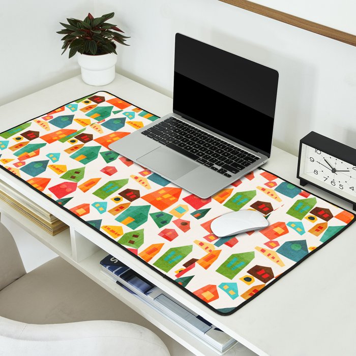 Looking at the same sun Desk Mat Gallery Image 2
