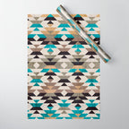 Southwestern Boho Art Prints Wrapping Paper Gallery Image 1