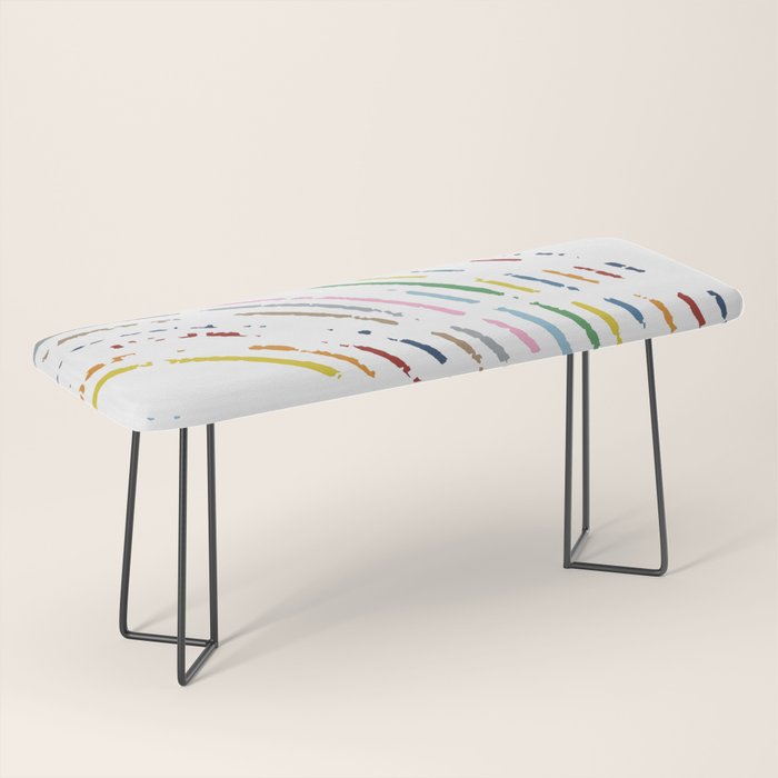 Rainbow Part Disc Bench Gallery Image 1