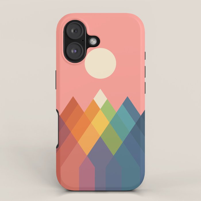 Rainbow Peak iPhone Case Gallery Image 1