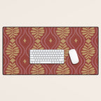 Wheatberry Fronds Desk Mat Gallery Image 1