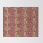 Wheatberry Fronds Throw Blanket Gallery Image 2
