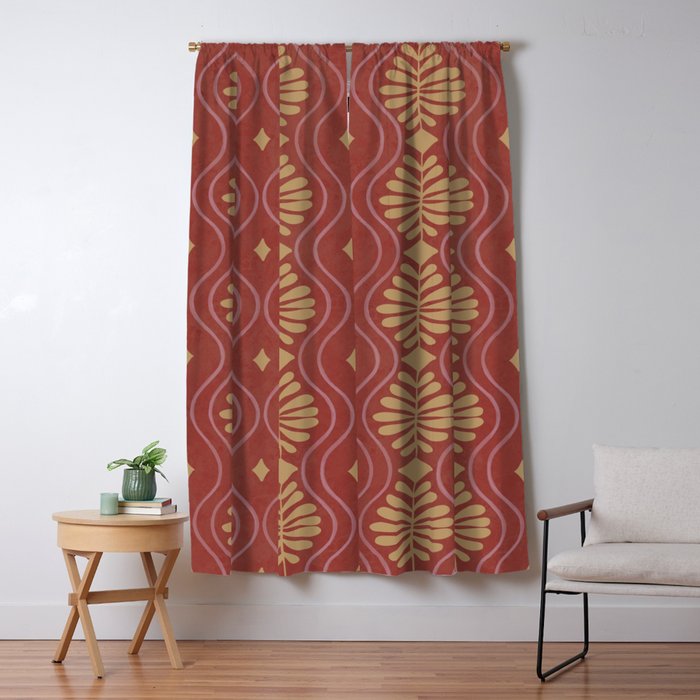 Wheatberry Fronds Window Curtain Gallery Image 5