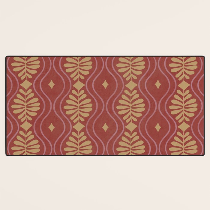 Wheatberry Fronds Desk Mat Gallery Image 3