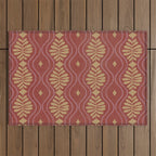 Wheatberry Fronds Outdoor Rug Gallery Image 1