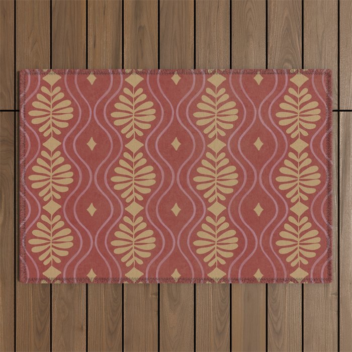 Wheatberry Fronds Outdoor Rug Gallery Image 1