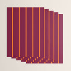 orange stripe  Wrapping Paper Gallery Image 3