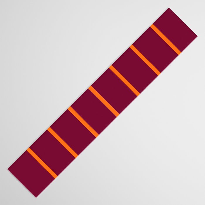 orange stripe  Table Runner Gallery Image 3