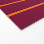 orange stripe  Welcome Mat Gallery Image 2