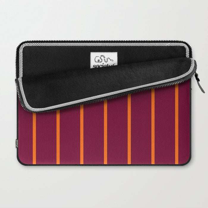 orange stripe  Laptop Sleeve Gallery Image 2
