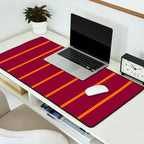 orange stripe  Desk Mat Gallery Image 2
