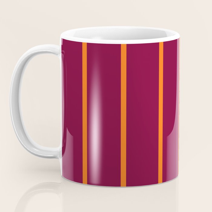 orange stripe  Coffee Mug Gallery Image 3