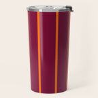 orange stripe  Travel Mug Gallery Image 2