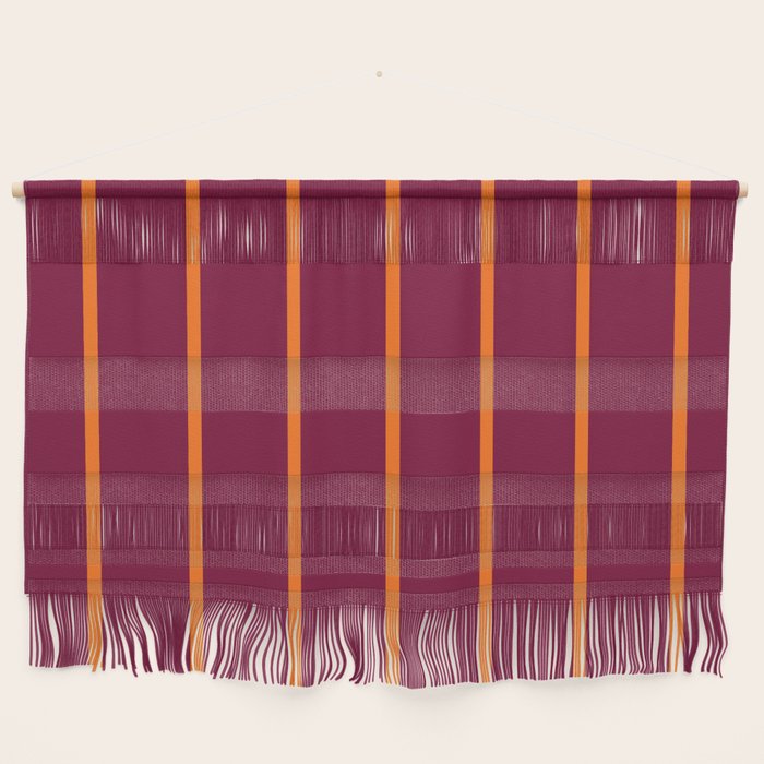 orange stripe  Wall Hanging Gallery Image 1