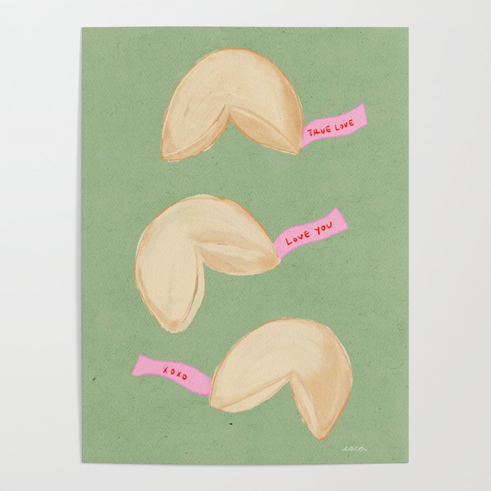 Love Fortune Cookies Matcha Green  Poster Gallery Image 4