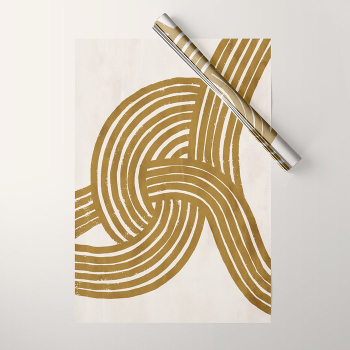 Knot | Dijon Wrapping Paper Gallery Image 1