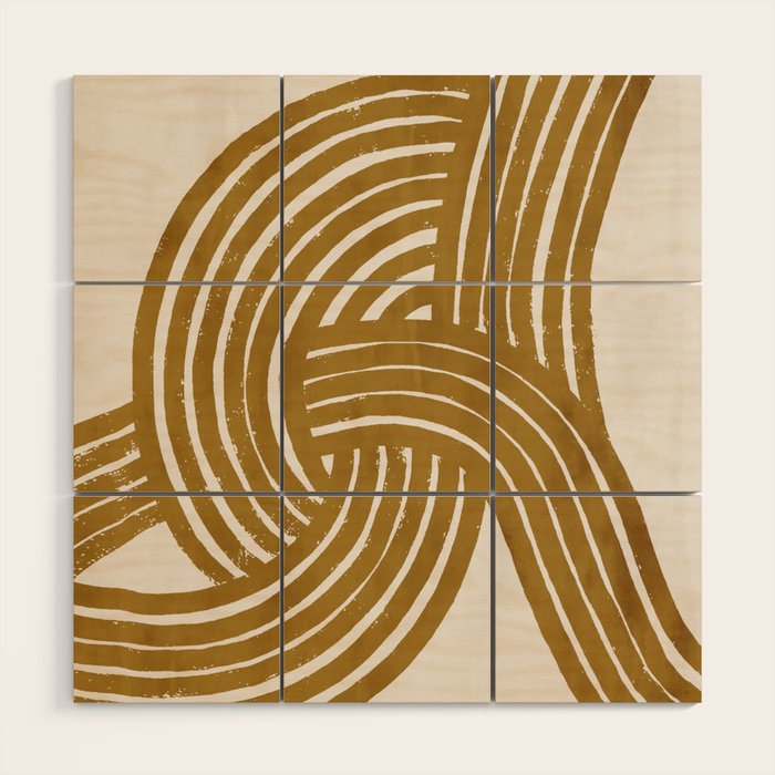 Knot | Dijon Wood Wall Art Gallery Image 1