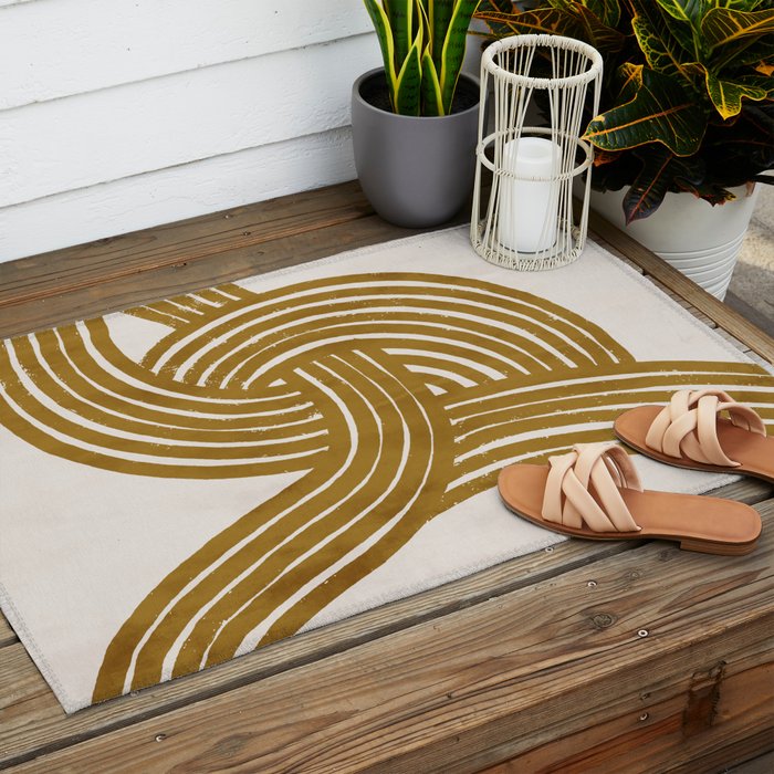 Knot | Dijon Outdoor Rug Gallery Image 2