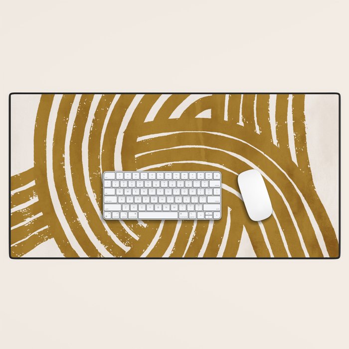 Knot | Dijon Desk Mat Gallery Image 1