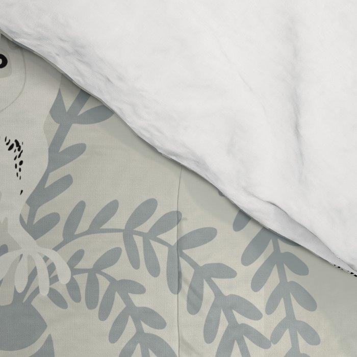 Jungle adventure soft neutral Comforter Gallery Image 4
