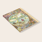 Magical Antique World Map  Notebook Gallery Image 2