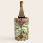 Magical Antique World Map  Wine Chiller Gallery Image 1