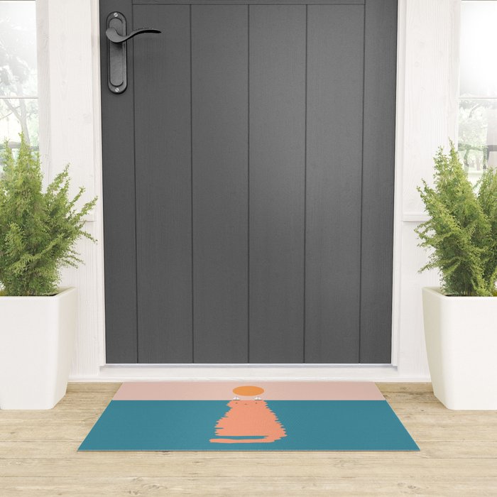 Cat Landscape 170 Welcome Mat Gallery Image 3