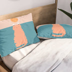 Cat Landscape 170 Pillow Sham Gallery Image 2