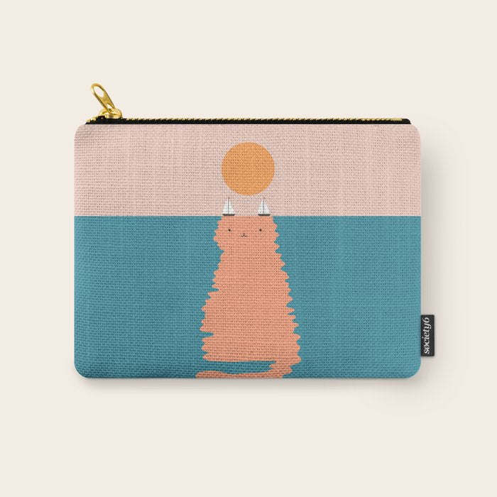 Cat Landscape 170 Carry All Pouch Gallery Image 1