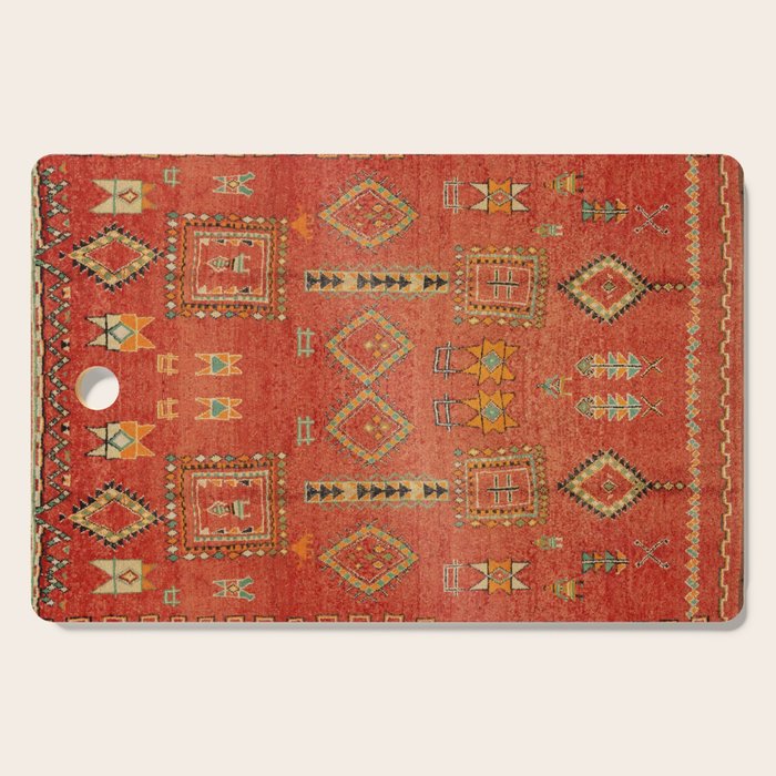 Moroccan Traditional Heritage Design Berber Style E5 Cutting Board Gallery Image 1