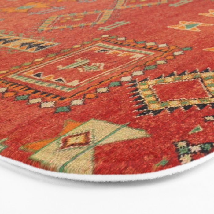 Moroccan Traditional Heritage Design Berber Style E5 Bath Mat Gallery Image 3