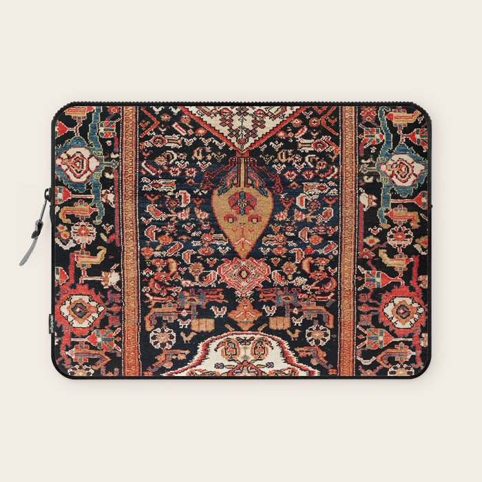 Malayer Hamadan West Persian Rug Laptop Sleeve Gallery Image 1