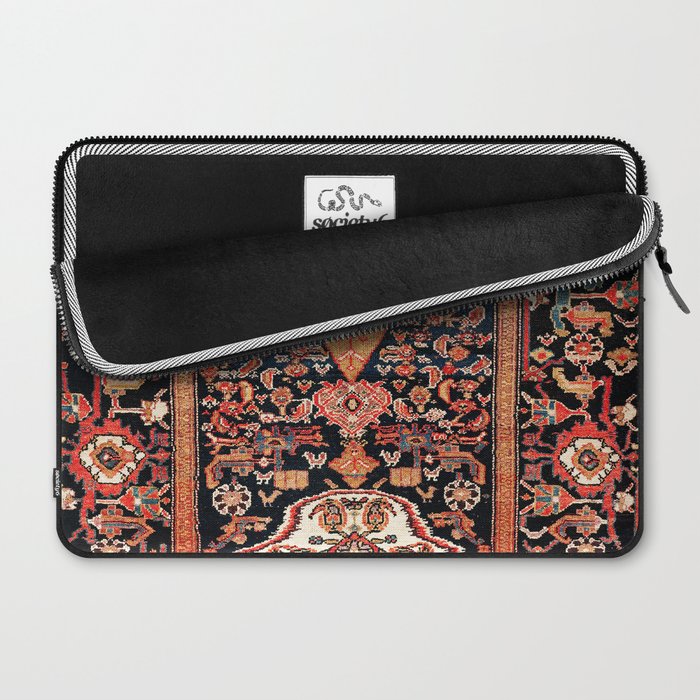 Malayer Hamadan West Persian Rug Laptop Sleeve Gallery Image 2