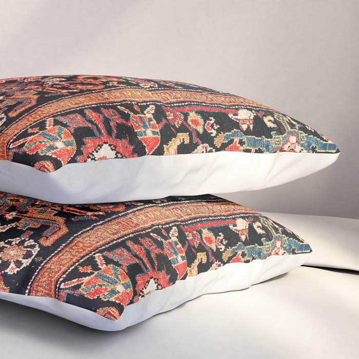 Malayer Hamadan West Persian Rug Pillow Sham Gallery Image 3