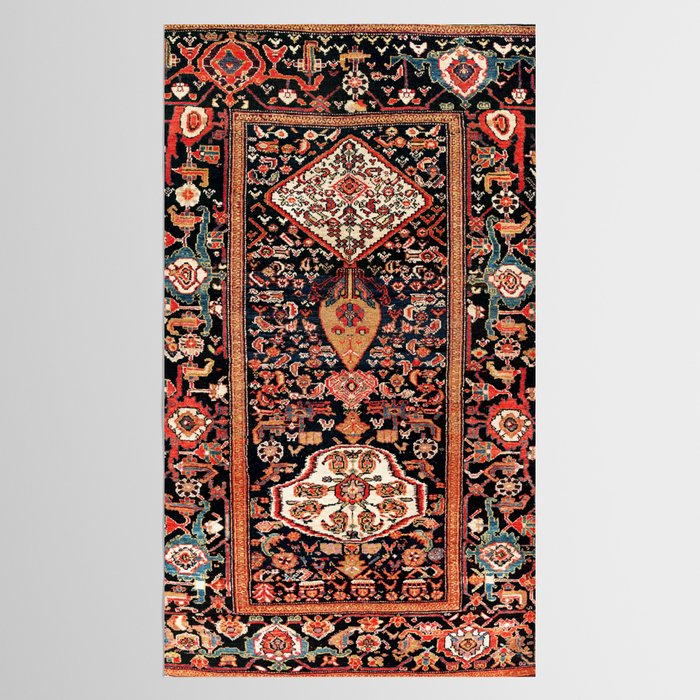 Malayer Hamadan West Persian Rug Tablecloth Gallery Image 2
