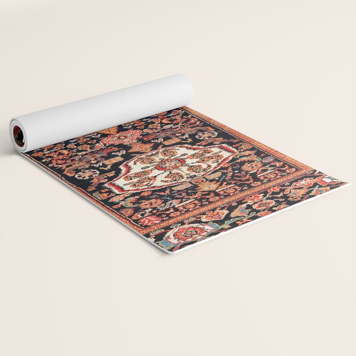 Malayer Hamadan West Persian Rug Yoga Mat Gallery Image 2