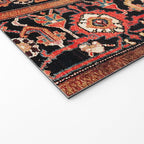 Malayer Hamadan West Persian Rug Welcome Mat Gallery Image 2