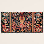 Malayer Hamadan West Persian Rug Desk Mat Gallery Image 3