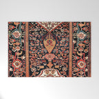 Malayer Hamadan West Persian Rug Welcome Mat Gallery Image 1