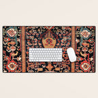 Malayer Hamadan West Persian Rug Desk Mat Gallery Image 1